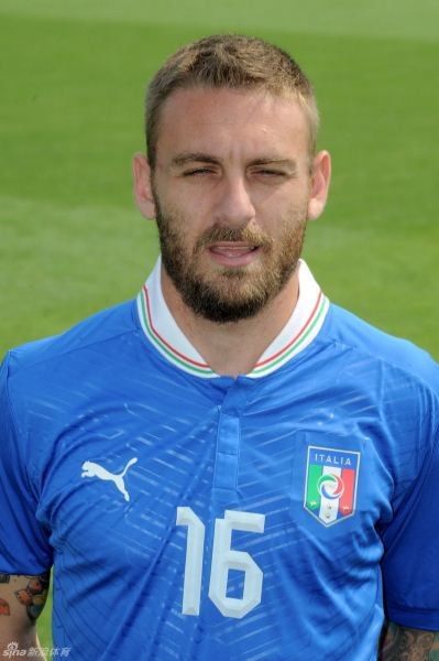 Daniele De Rossi - thủ lĩnh hàng tiền vệ của đội tuyển Italia